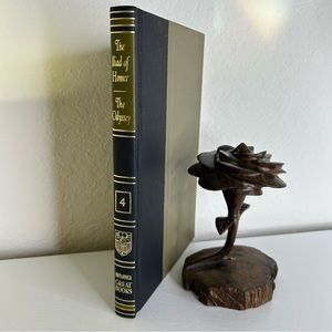 1952 The Iliad of Homer & The Odyssey Britannica Great Books Coffee Table